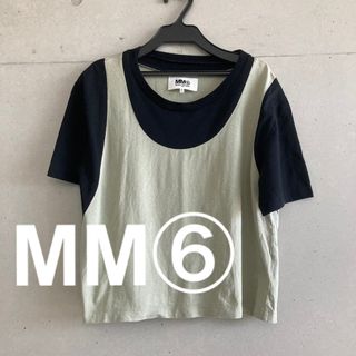 エムエムシックス(MM6)のMM6 トロンプルイユTシャツ(Tシャツ(半袖/袖なし))