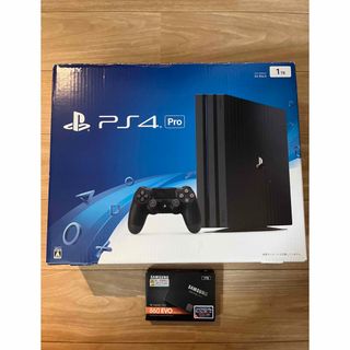 プレイステーション4(PlayStation4)のPS4 PRO CUH-7000B B01 1TBSSD変換済み(家庭用ゲーム機本体)