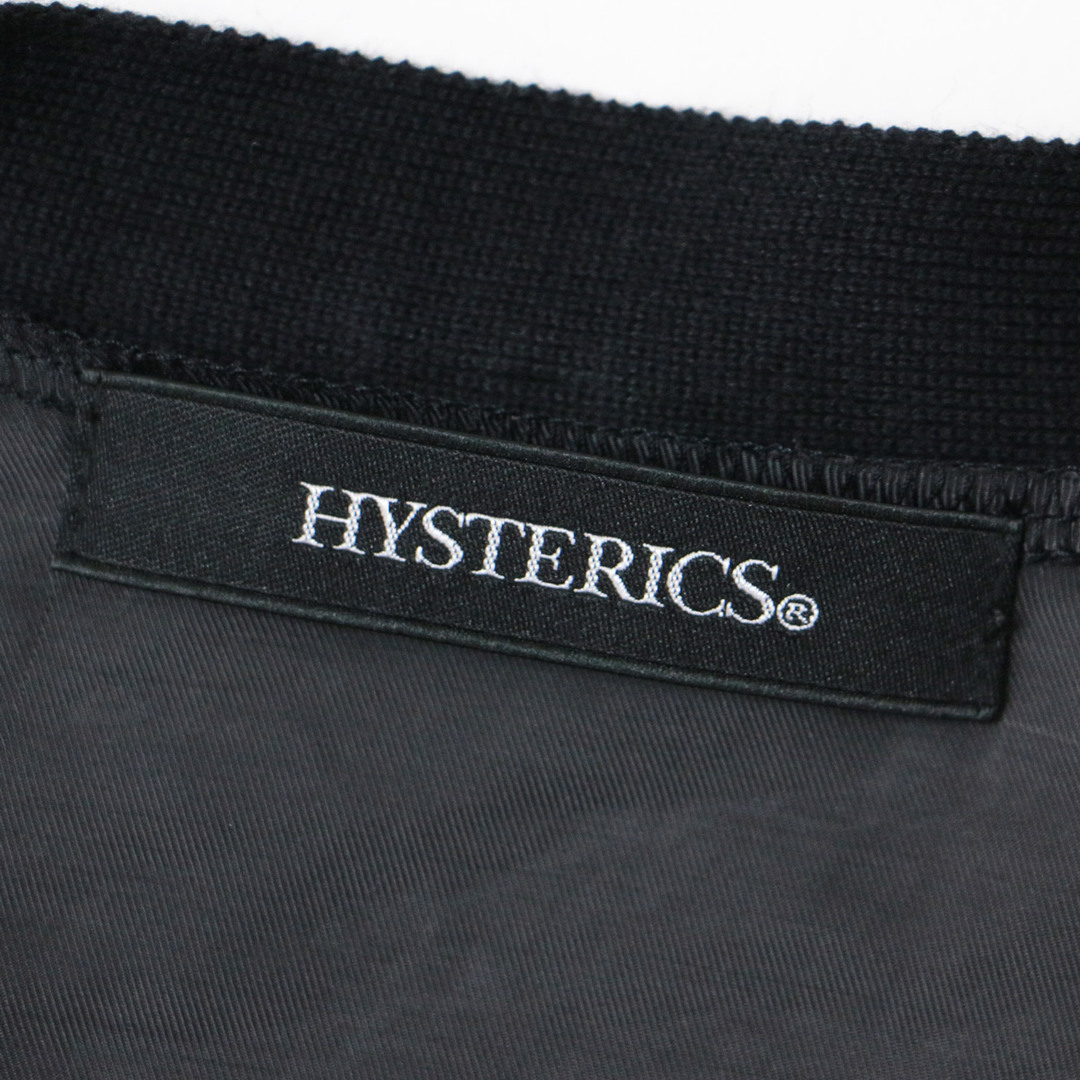 [美品]HYSTERICS ヒステリックス ニットカーディガン ブラック フリー