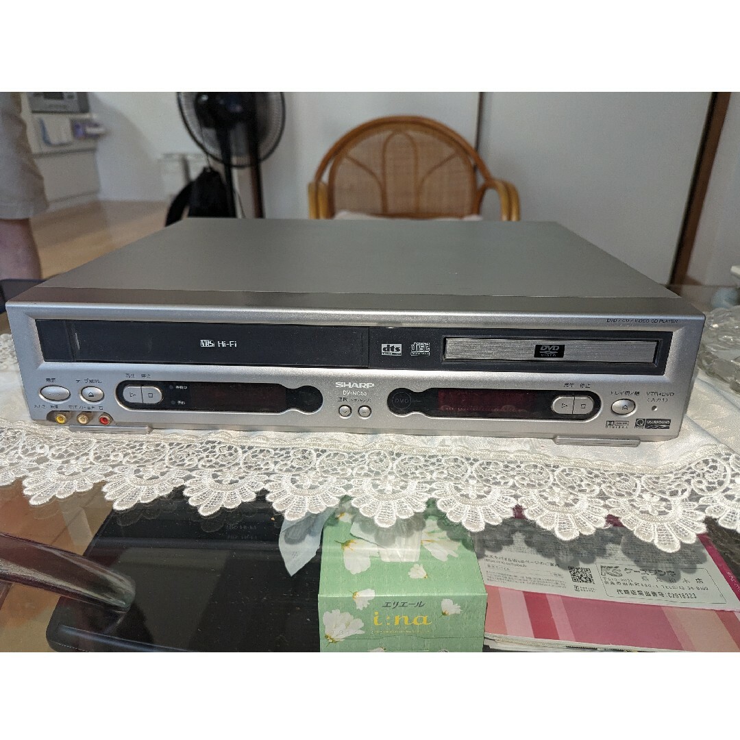 中古】SHARPシャープ VTR一体型DVDビデオプレーヤー 広範囲 DVD 中古】SHARPシャープ VTR一体型DVDビデオプレーヤー 広範囲 DVD