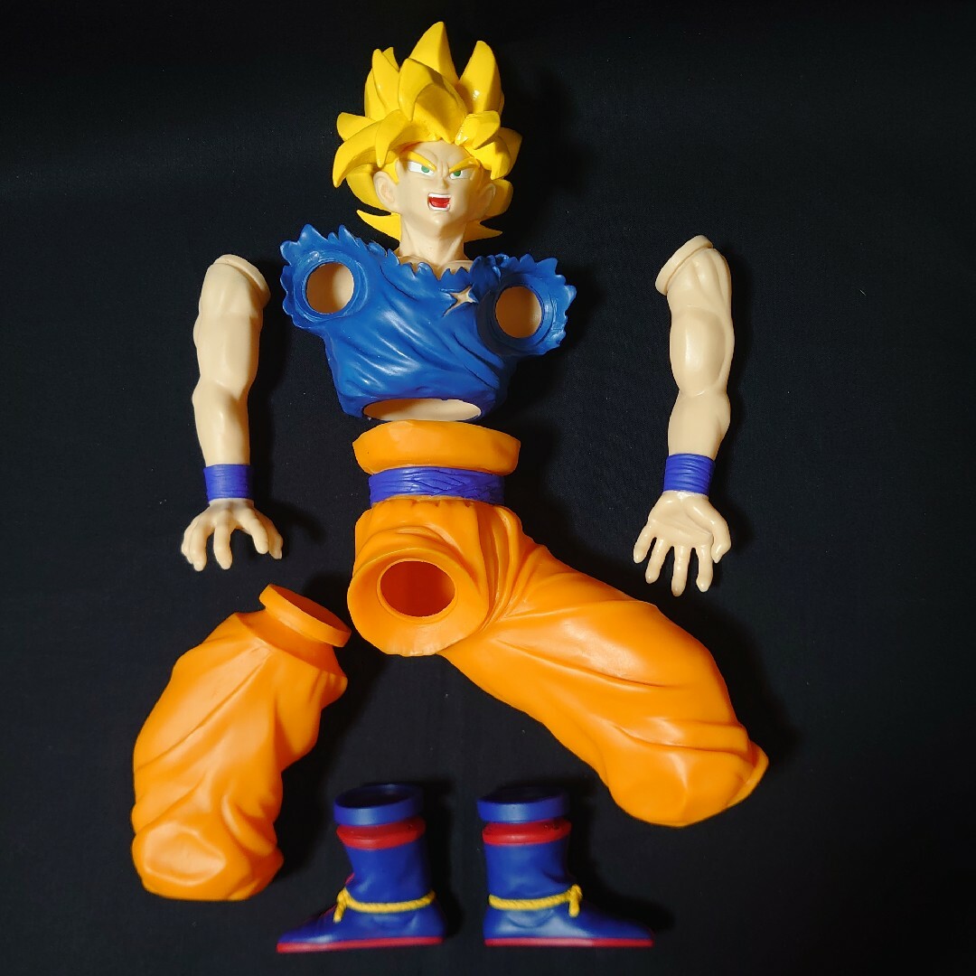 ドラゴンボール(ドラゴンボール)のジャンク品 ドラゴンボール 孫悟空 ソフビ セット エンタメ/ホビーのコレクション(その他)の商品写真