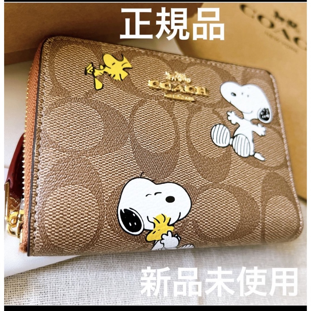 新品・未使用】COACH コーチ 折り財布-