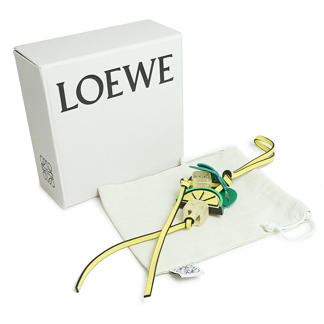 LOEWE - ロエベ モヒート フルーツ レモン 檸檬 バッグチャーム カーフ ...