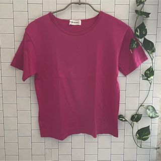 イヴサンローラン(Yves Saint Laurent)のイヴ・サンローラン　女児　半袖　Tシャツ　カットソー　綿100%   (Tシャツ/カットソー)