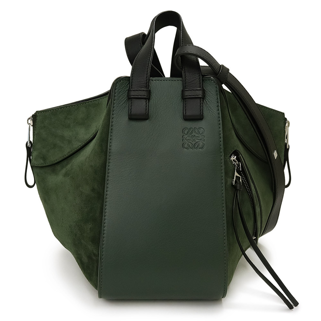 美品 ロエベ LOEWE アマソナ スエード 2way ショルダー ハンドバッグ