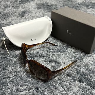 ディオール(Dior)のDior ディオール サングラス 茶×ゴールド ブラウン×ゴールド(サングラス/メガネ)