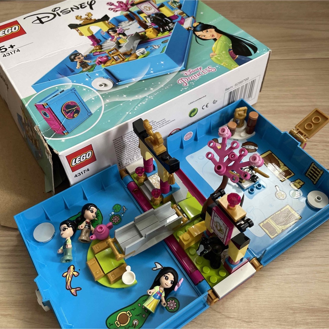 Lego(レゴ)のゆいちご様専用★LEGO  ディズニー　プリンセスブック　ムーラン キッズ/ベビー/マタニティのおもちゃ(知育玩具)の商品写真