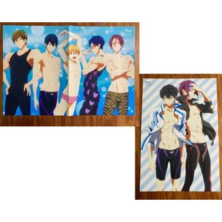 【ご予約品】 Free! 七瀬遙 橘真琴 葉月渚 竜ヶ崎怜 松岡凛 両面ポスターの ポスター