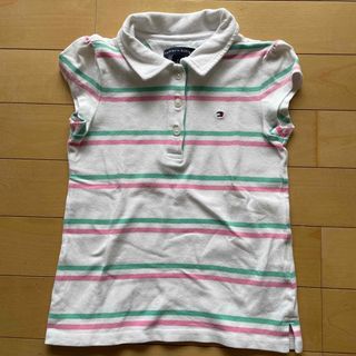 トミーヒルフィガー(TOMMY HILFIGER)のtommyhilfiger トミーヒルフィガー　女の子　ポロシャツ 5才　110(Tシャツ/カットソー)