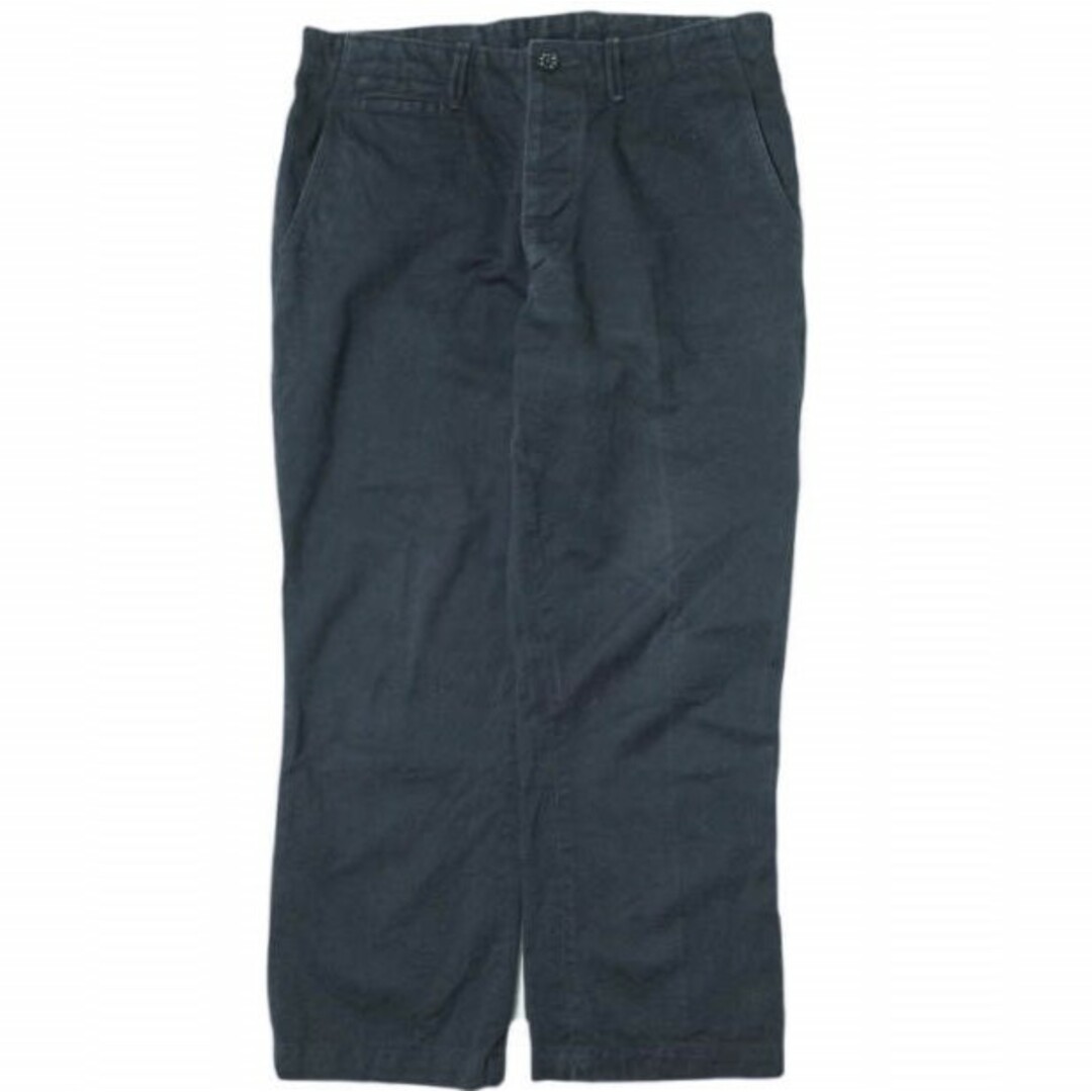 TUKI ツキ 日本製 CHINOS WEST POINT ウエストポイント チノパンツ 0107 34 NAVY ボタンフライ ボトムス【TUKI】