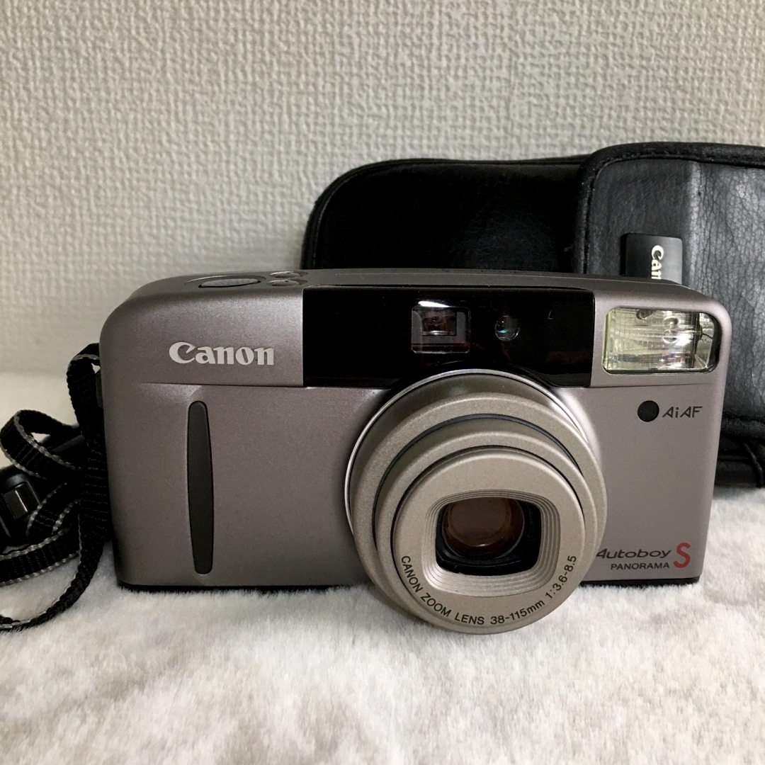 Canon autoboy S 可動品 リモコン付き美品