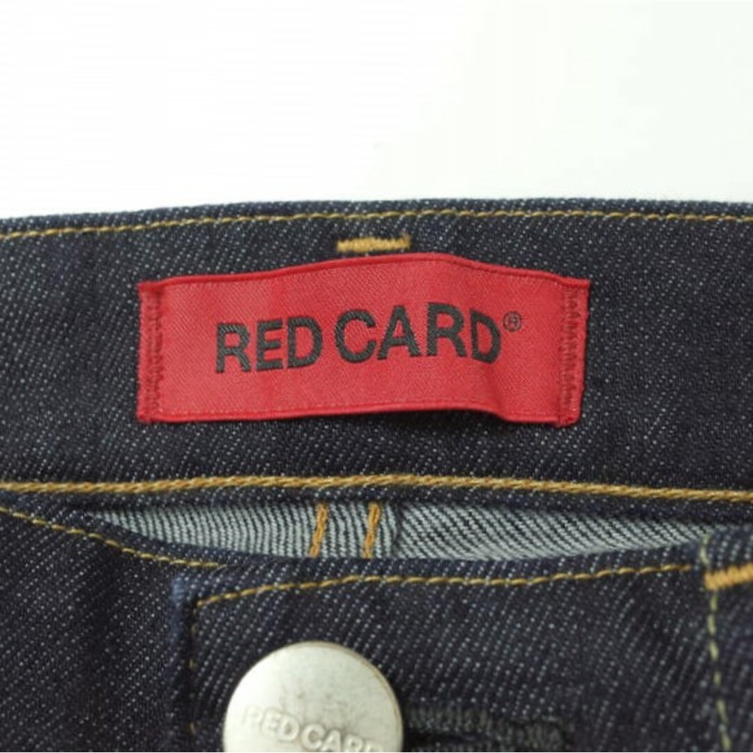 RED CARD レッドカード 日本製 Anniversary Highrise アニバーサリー ハイライズ テーパードデニムパンツ 26403HR 26 Rinse ジーンズ ジップフライ ボトムス【中古】【RED CARD】 レディースのパンツ(デニム/ジーンズ)の商品写真