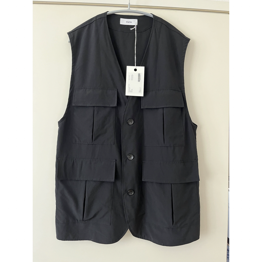 MARKA マーカ  SAFARI VEST  サファリベスト 1 ブラック