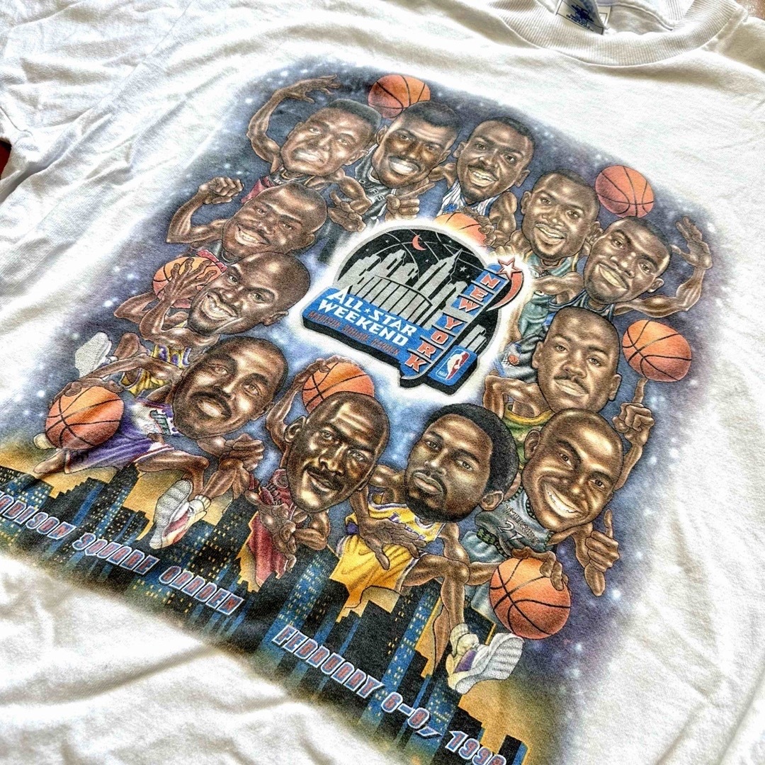 【激レア】NBA 1998年オールスターTシャツ　マイケルジョーダン　コービー メンズのトップス(Tシャツ/カットソー(半袖/袖なし))の商品写真