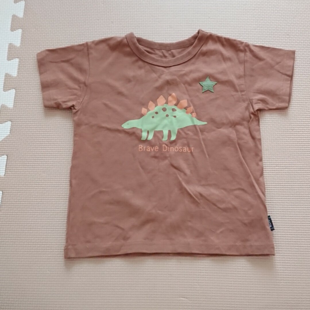 ベルメゾン(ベルメゾン)の100 半袖Tシャツ  2枚セット キッズ/ベビー/マタニティのキッズ服男の子用(90cm~)(Tシャツ/カットソー)の商品写真