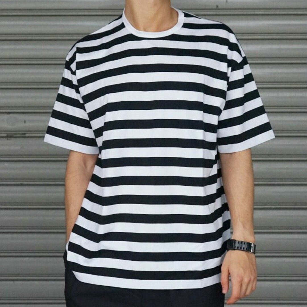 Graphpaper グラフペーパー 日本製 ORIGINAL BORDER S/S TEE フレンチ ...