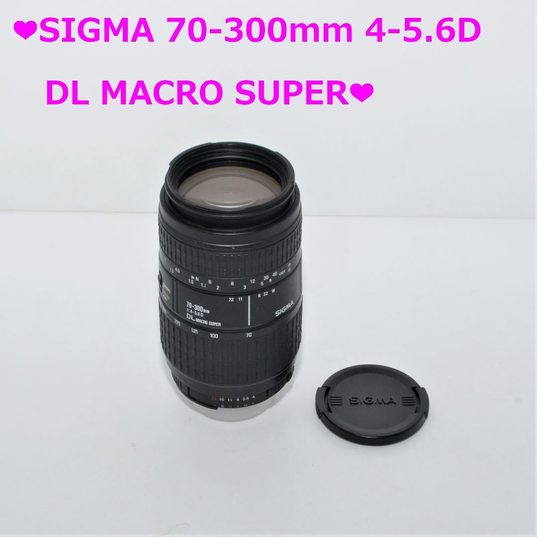 ❤SIGMA 70-300mm DL MACRO SUPER❤