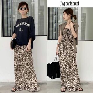 アパルトモンドゥーズィエムクラス(L'Appartement DEUXIEME CLASSE)のL'Appartement Lisiere Leopard Bare ワンピース(その他)