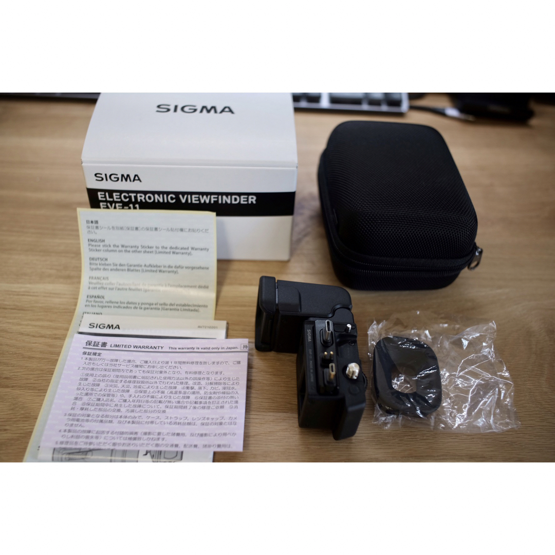 SIGMA(シグマ)のSIGMA  ELECTRONIC VIEWFINDER EVF-11 スマホ/家電/カメラのスマホ/家電/カメラ その他(その他)の商品写真