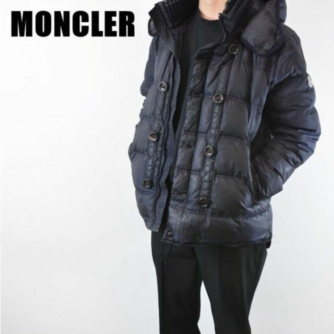 MN BP0004 MONCLER モンクレール フーディー取り外し可能 ダウン