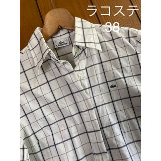 ラコステ(LACOSTE)のラコステ★可愛いチェック柄シャツ(シャツ/ブラウス(長袖/七分))