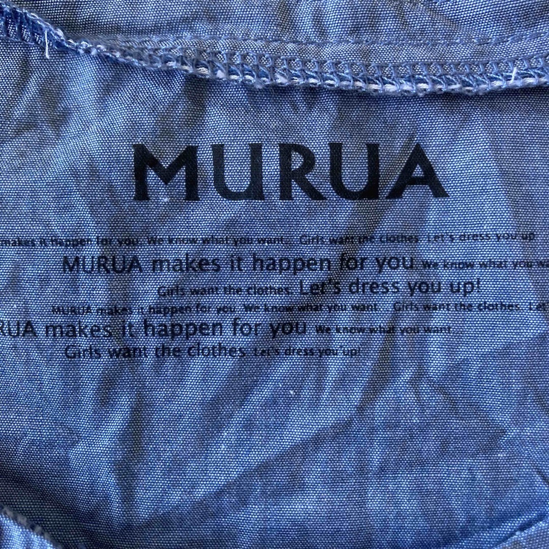 MURUA(ムルーア)のMURUA  レディース Tシャツ レディースのトップス(Tシャツ(半袖/袖なし))の商品写真