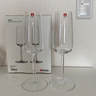 イッタラ(iittala)のイッタラ センタ シャンパングラス セット 未使用品 iittala Senta(グラス/カップ)