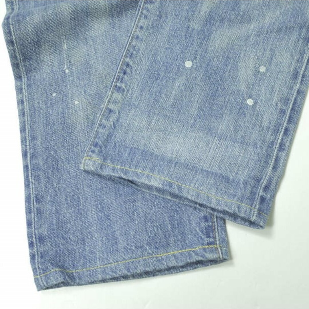 RRL - RRL ダブルアールエル アメリカ製 Slim Narrow Distressed Jean