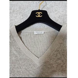 J13☆美品☆極上カシミヤ&シルク ブルネロクチネリ ショート丈 ニット