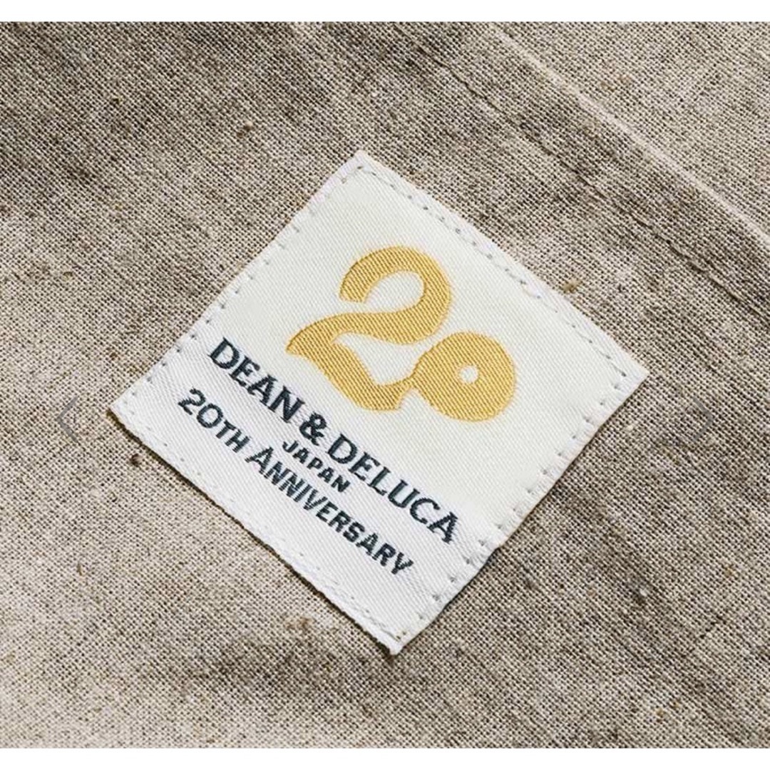 DEAN & DELUCA(ディーンアンドデルーカ)の【新品】DEAN&DELUCA 20周年限定 ジュートバッグ　Sサイズ レディースのバッグ(トートバッグ)の商品写真