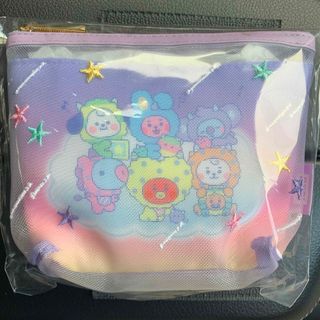 ファミリーマート限定 BT21 メッシュポーチ