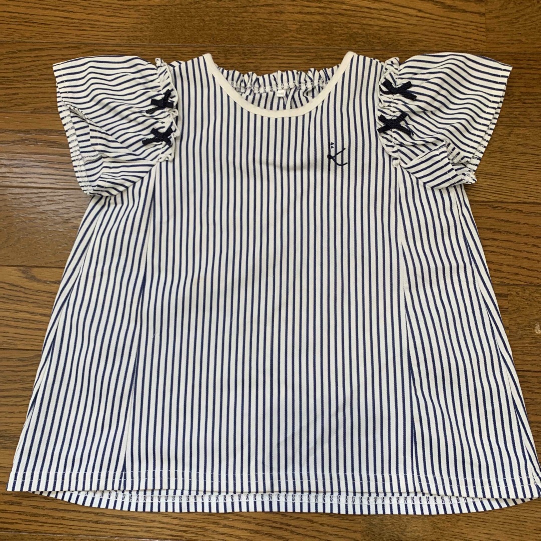 kumikyoku（組曲）(クミキョク)の【KUMIKYOKU】半袖110センチ キッズ/ベビー/マタニティのキッズ服女の子用(90cm~)(Tシャツ/カットソー)の商品写真