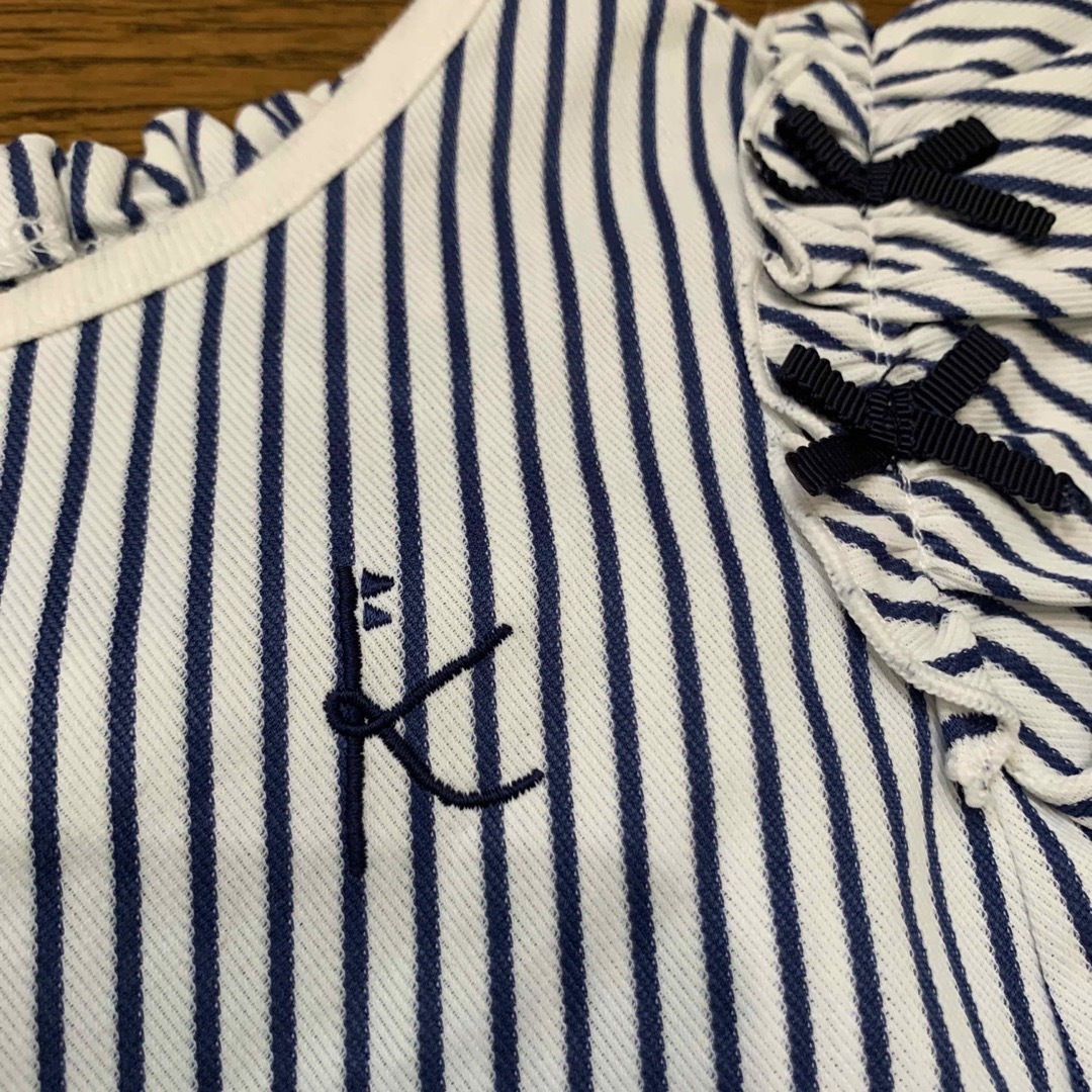 kumikyoku（組曲）(クミキョク)の【KUMIKYOKU】半袖110センチ キッズ/ベビー/マタニティのキッズ服女の子用(90cm~)(Tシャツ/カットソー)の商品写真