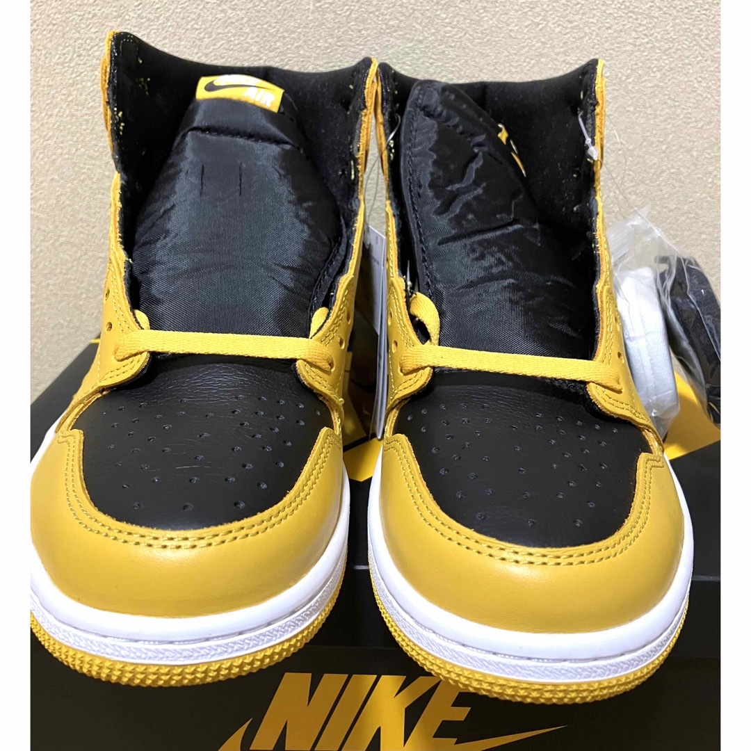 NIKE(ナイキ)の【新品未使用】NIKE AIR JORDAN1 POLLEN（27.5cm） メンズの靴/シューズ(スニーカー)の商品写真