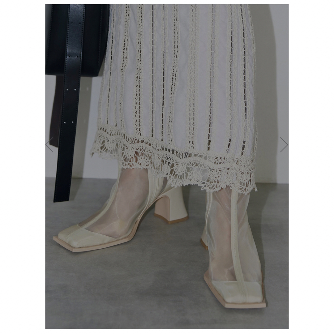 Ameri VINTAGE - Ameri vintage SHEER WAVE TOE BOOTS Lの通販 by shop