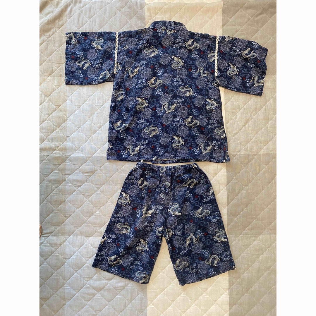 130 甚平 キッズ/ベビー/マタニティのキッズ服男の子用(90cm~)(甚平/浴衣)の商品写真