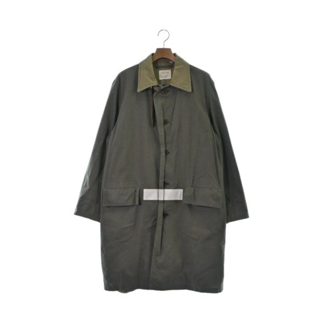 HELMUT LANG ステンカラーコート 46(M位) カーキ