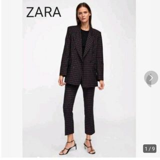 ザラ(ZARA)のZARAチェック柄セットアップ(セット/コーデ)