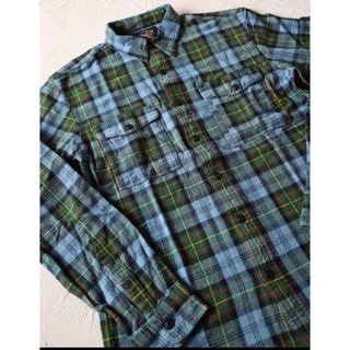 RRL - 新品*RRL*プラッド テクスチャード ワークシャツ*M* ダブル