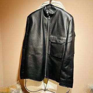 エルメス(Hermes)のエルメス　メンズ　レザージャケット　全新未使用(レザージャケット)