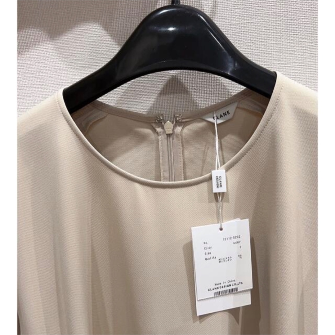 CLANE - お値下げCLANE LANTERN SLEEVE FLARE ONE PIECEの通販 by m's