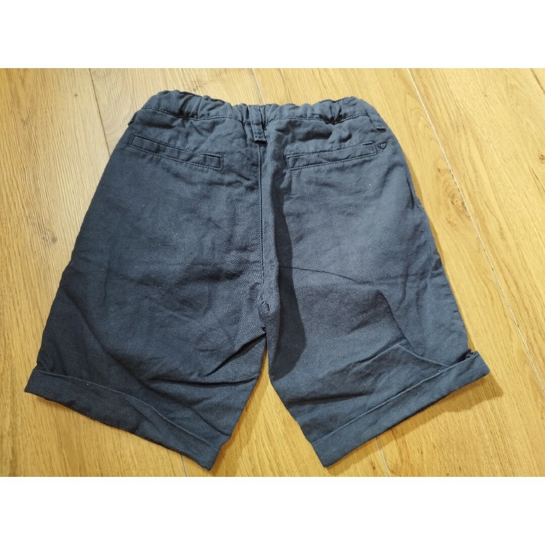 アルマーニジュニア ハーフパンツ 濃紺 ネイビー 7A 124cm - パンツ ...