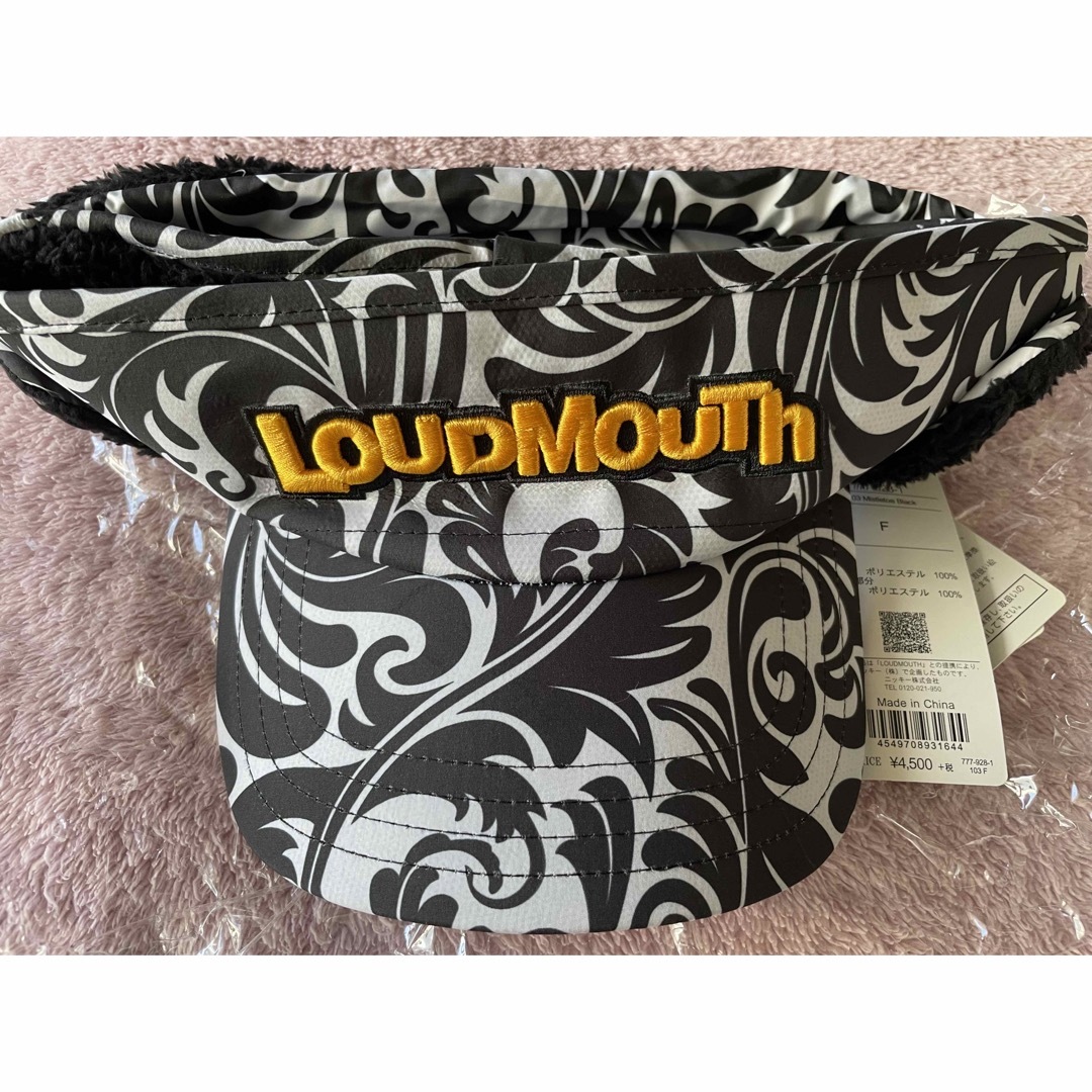 Loudmouth(ラウドマウス)の【新品未使用】LOUDMOUTH サンバイザー スポーツ/アウトドアのゴルフ(ウエア)の商品写真