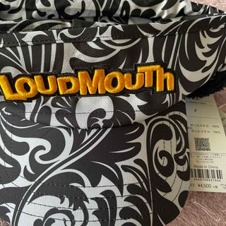 ラウドマウス(Loudmouth)の【新品未使用】LOUDMOUTH サンバイザー(ウエア)