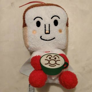 アンパンマン(アンパンマン)の【美品】食パンマン　しょくぱんまん　ぬいぐるみ(ぬいぐるみ)