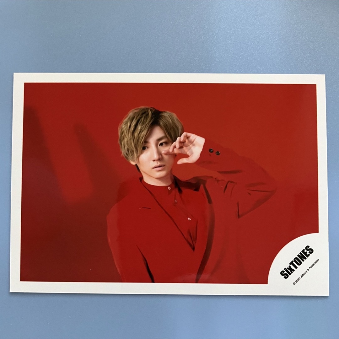 SixTONES(ストーンズ)の【198】京本大我 公式写真 エンタメ/ホビーのタレントグッズ(アイドルグッズ)の商品写真
