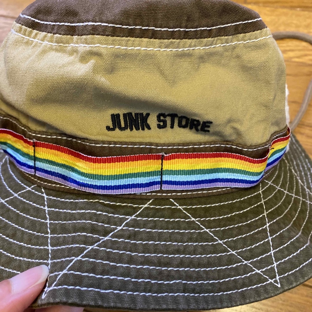 JUNK STORE(ジャンクストアー)の美品　ジャンクストア　帽子 キッズ/ベビー/マタニティのこども用ファッション小物(帽子)の商品写真