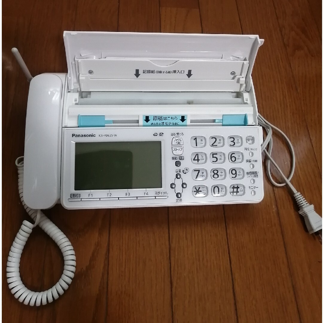Panasonic(パナソニック)の#FAX #ファックス　#おたっくす　#KX-PD625DL-W インテリア/住まい/日用品のオフィス用品(OA機器)の商品写真