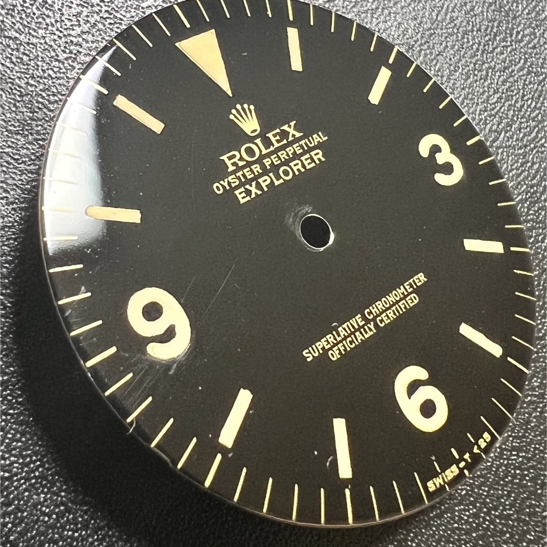 ROLEX(ロレックス)のアンティーク　エクスプローラー1  ミラー文字盤　1016用 メンズの時計(腕時計(アナログ))の商品写真