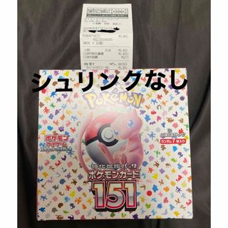 ポケモン(ポケモン)のポケモンカード 151 1BOX シュリンクなし(Box/デッキ/パック)